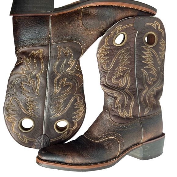 ARIAT HERITAGE ROUGHSTOCK SIZE 10EE. - Picture 1 of 16